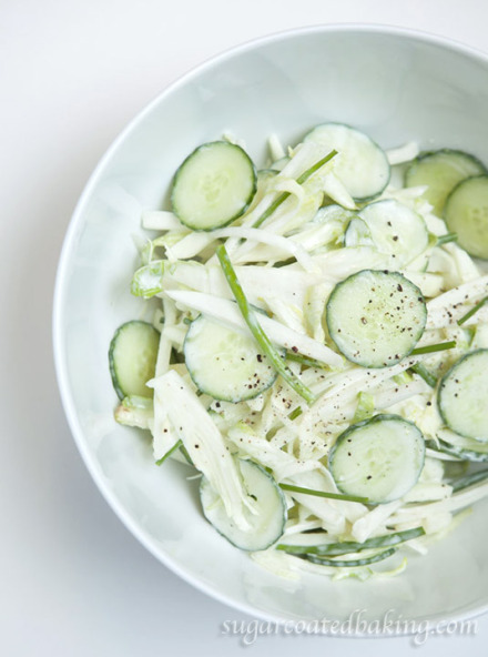 Apple, Cucumber & Endive Salad