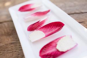 Honey Goat Cheese in Endive Honey Goat Cheese in Endive