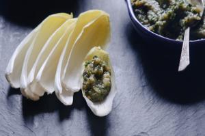 Eggplant Dip with Endive